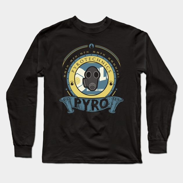 Pyro - Blue Team Long Sleeve T-Shirt by FlashRepublic